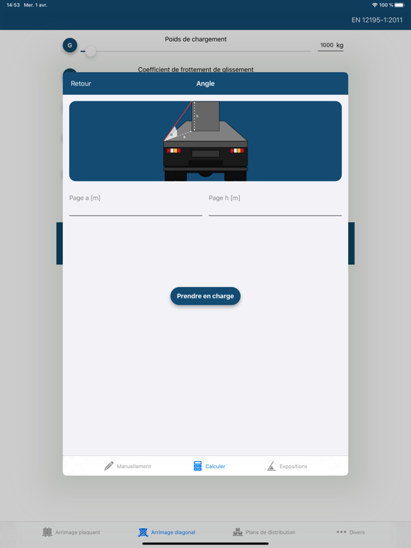 Screenshot #6 pour SpanSet Calculateur d'arrimage