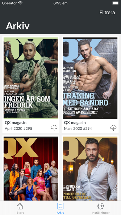 Tidningen QX Screenshot