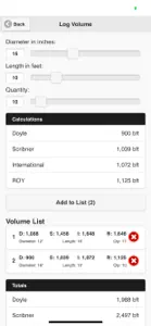 Sawmill Calculator Pro screenshot #4 for iPhone