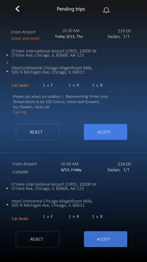 Echo Limousine Driver screenshot 2