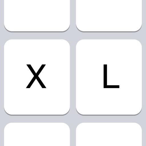 XL Keyboard icon