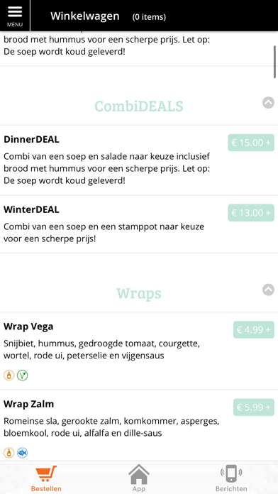 Screenshot #1 pour Vers Saladebar