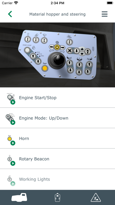 VÖGELE ErgoPlus Screenshot