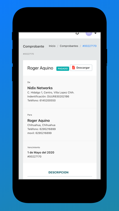 Nidix Networks iPhone screenshot 4 - Productivity app