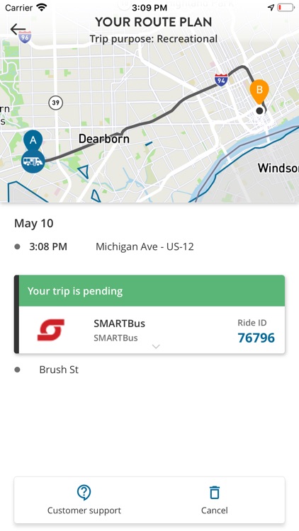 Michigan Ride Paratransit screenshot-4