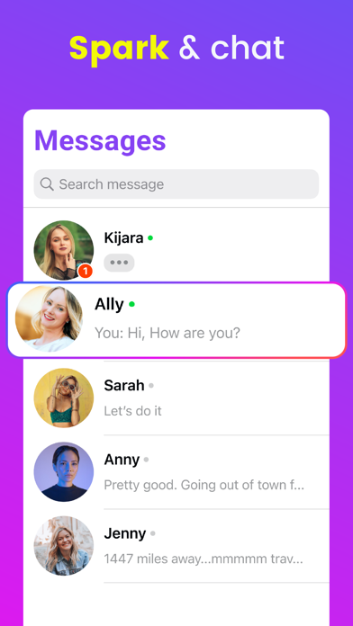Ploomy: Chat, Meet & Date Screenshot