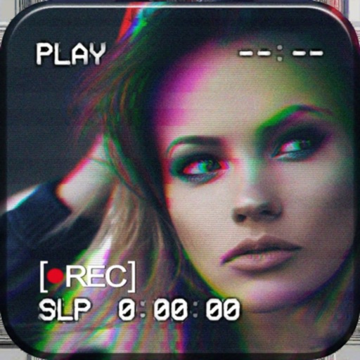 VHS Cam - Glitch Video Editor Icon