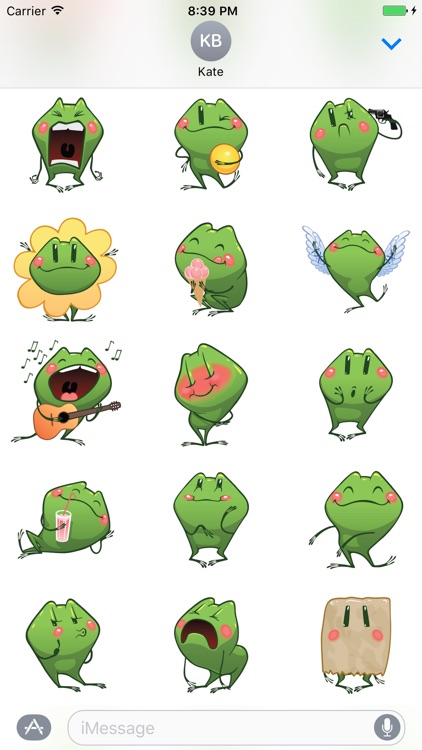 Sticker Me: Happy Frog
