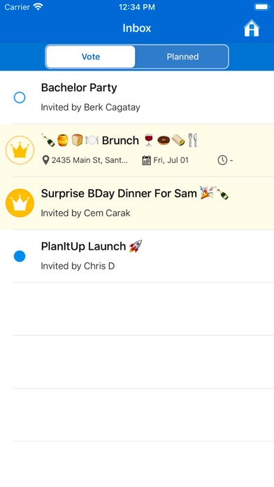 Screenshot #2 pour PlanItUp