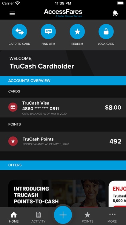 Access Fares TruCash Wallet