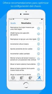 kart chassis setup premium iphone capturas de pantalla 2