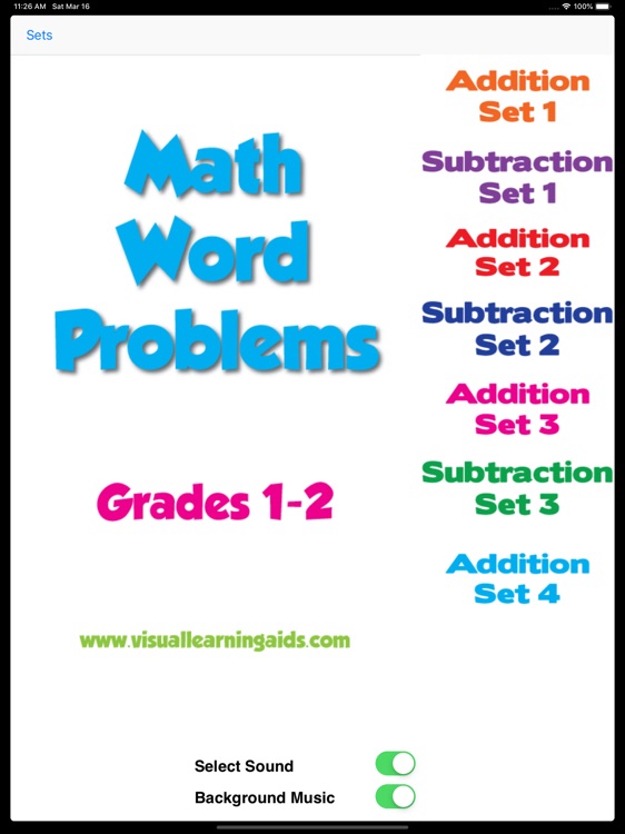 Word Problems Grades 1-2