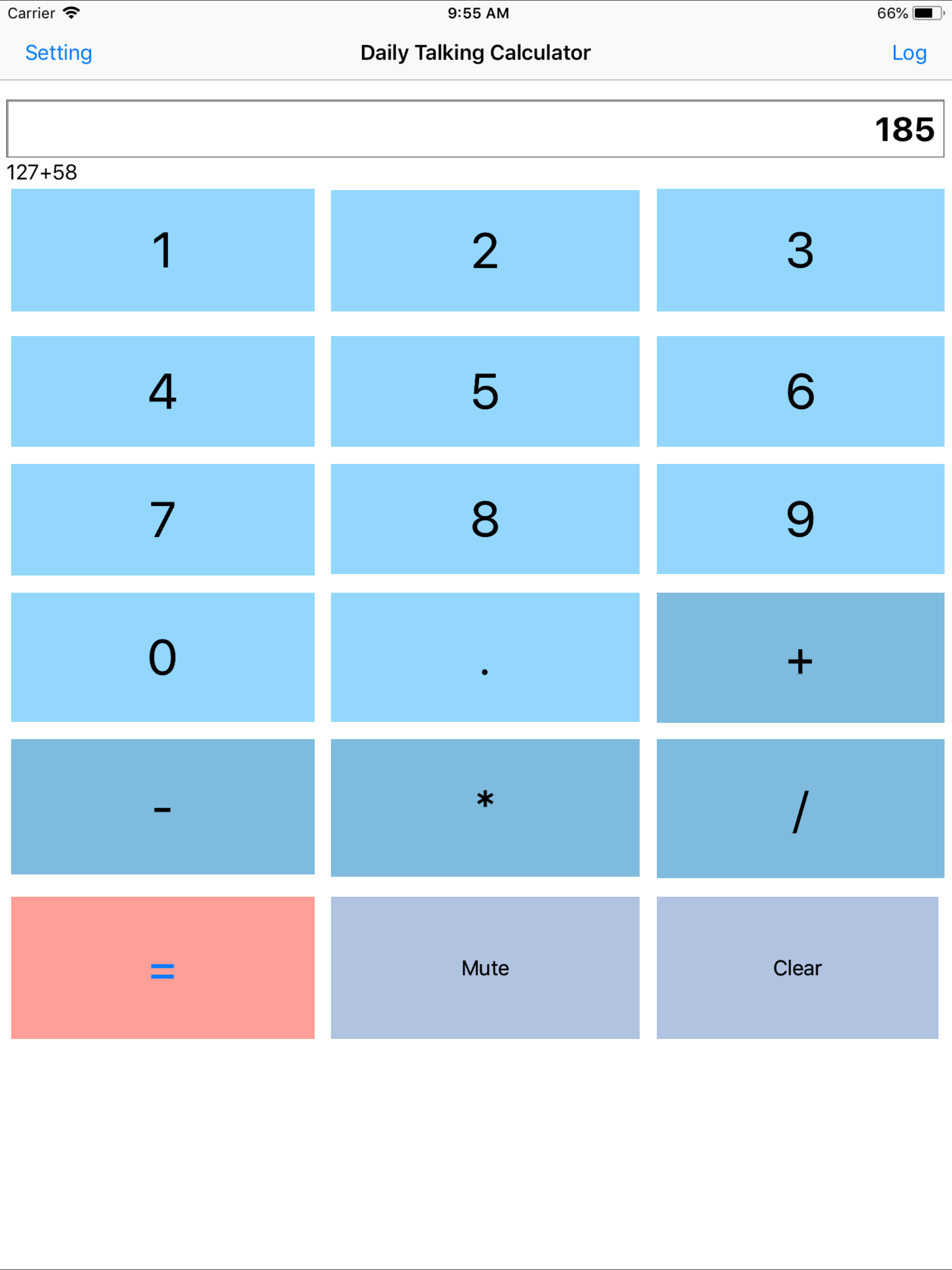 Daily Talking Calculator screenshot 4