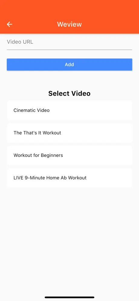 Weview - Watch Together