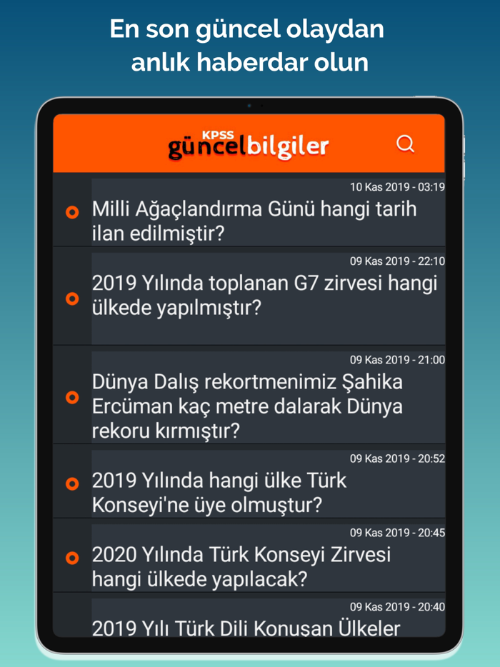 KPSS 2023 Güncel Bilgiler Soru