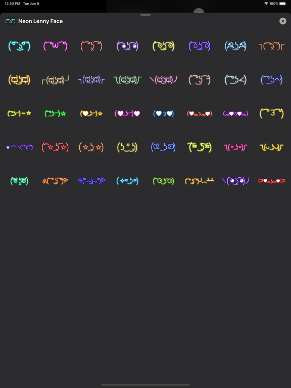 Screenshot #5 pour Lenny Face with Neon Light