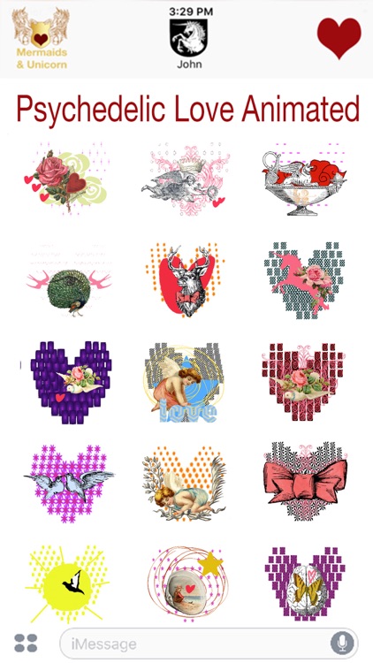 Psychedelic Love Animated