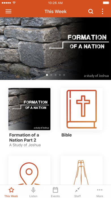 Seaside Community Church App Screenshot