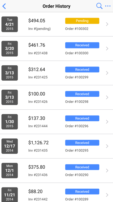 Alexis Foods Online Screenshot