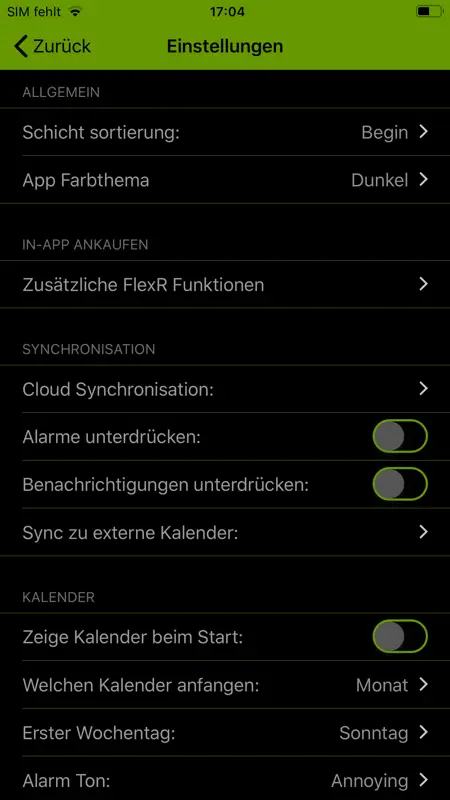 FlexR (Shift planner) screenshot 10 of 10