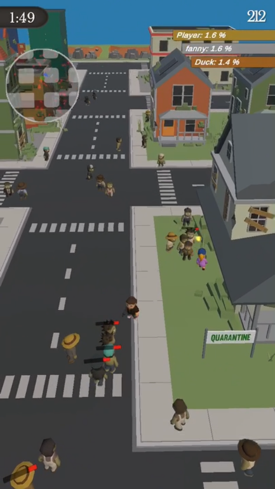 Zombie City: Crowd Control iPhone screenshot