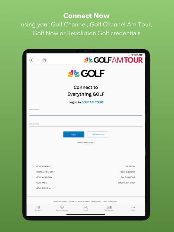 Screenshot #4 pour Golf Channel AM Tour