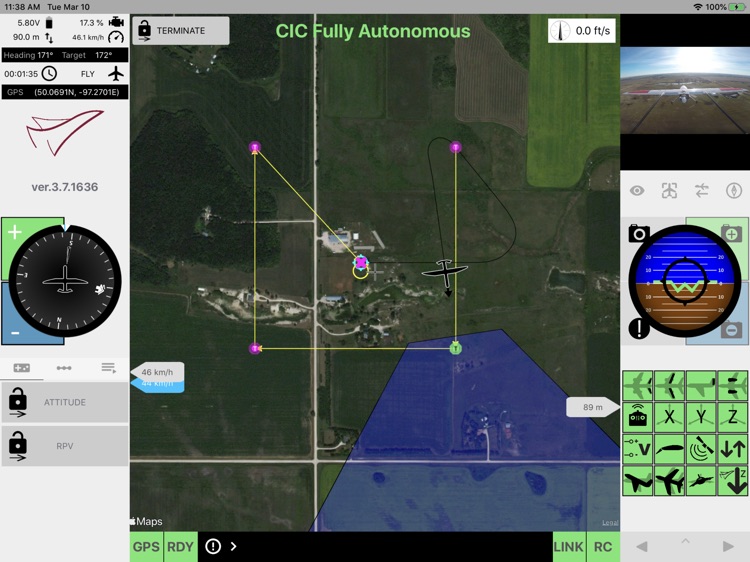 MicroPilot Horizon Drone GCS