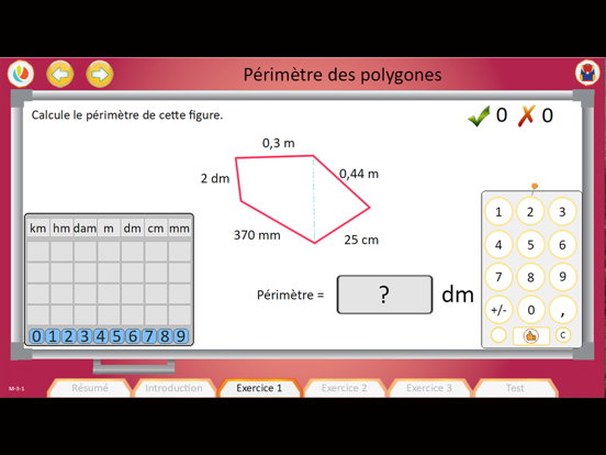 EDUQUAT Math 6AF iPad screenshot