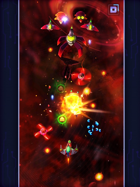 Neonverse Invaders Shoot'Em Up iPad screenshot