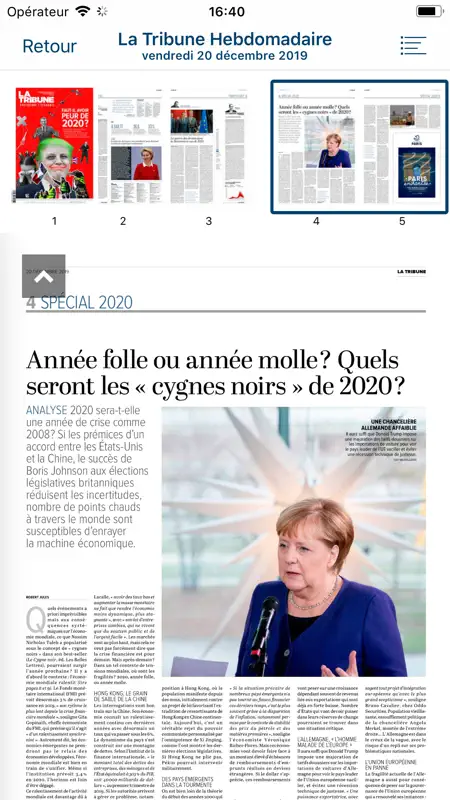 La Tribune - Kiosque Numérique screenshot 7 of 7