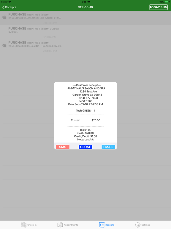 Screenshot #5 pour NailsData