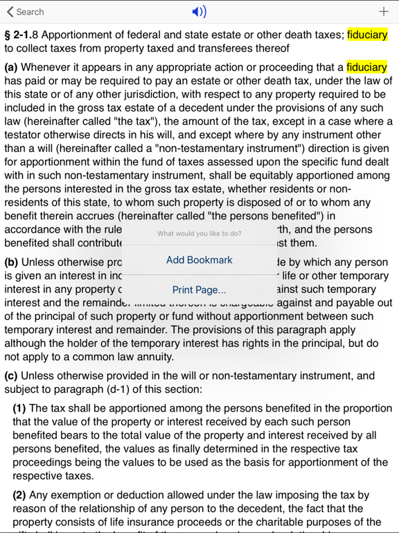 NY EPTL 2026 - New York iPad screenshot 4 - Reference app