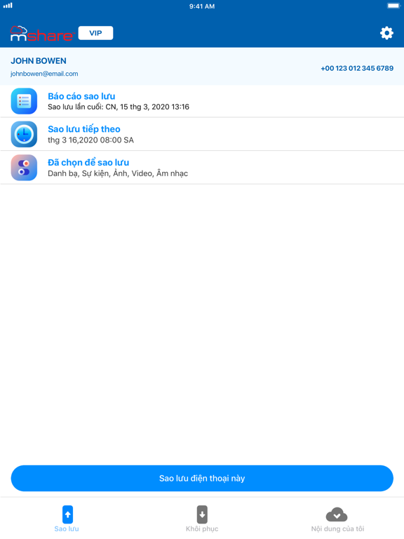 Screenshot #5 pour Mobifone MShare