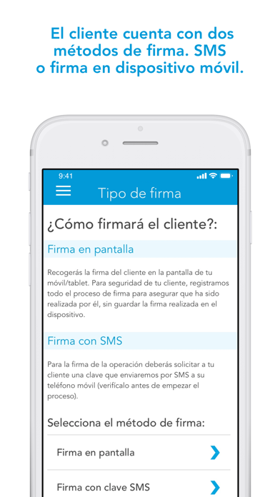 Firma Digital CaixaBank P&C screenshot 2