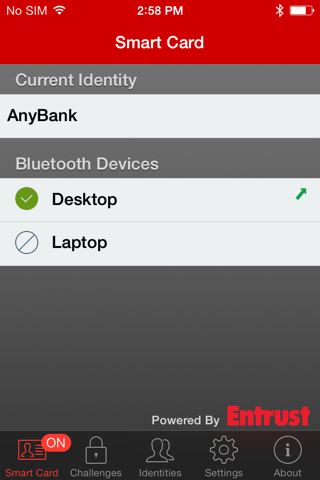 Entrust IG Mobile Smart Cred screenshot 3