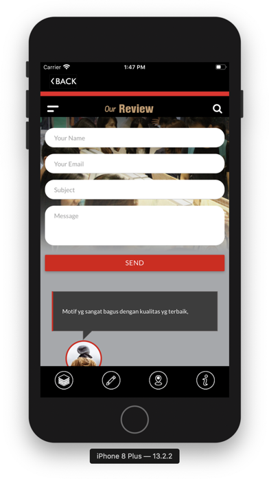 App screenshot