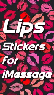 sexy lips flirting stickers iphone screenshot 1