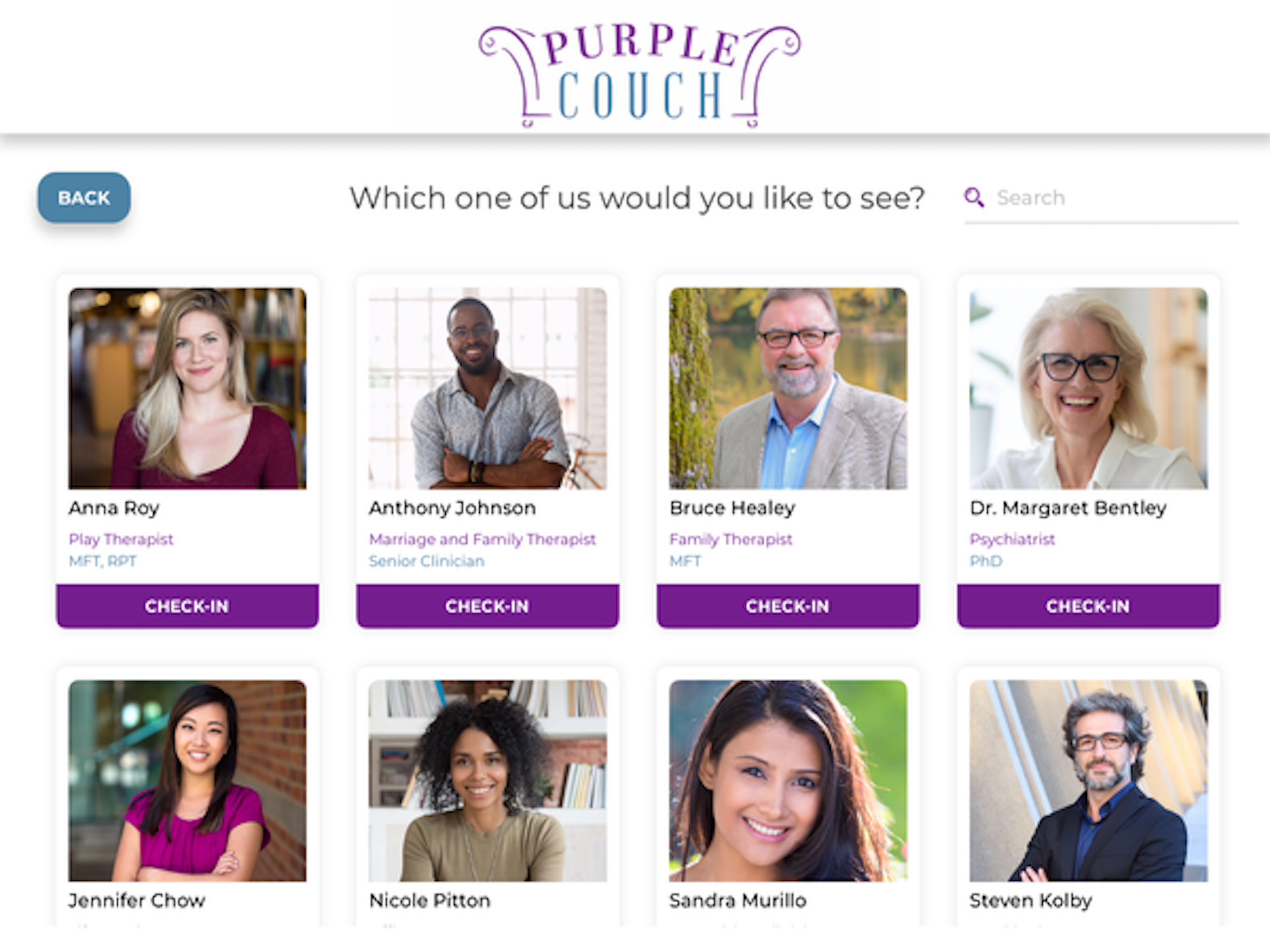 Purple Couch screenshot 3