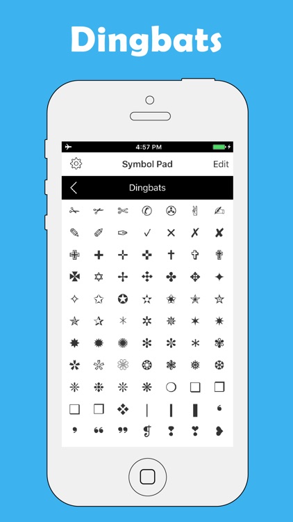 Symbol Keyboard-Character Pad
