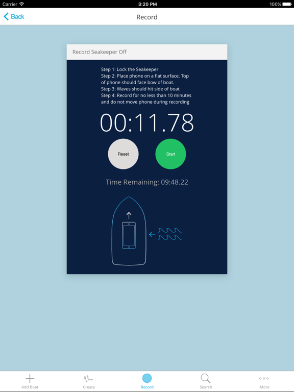 Screenshot #4 pour Seakeeper Sea Trial App