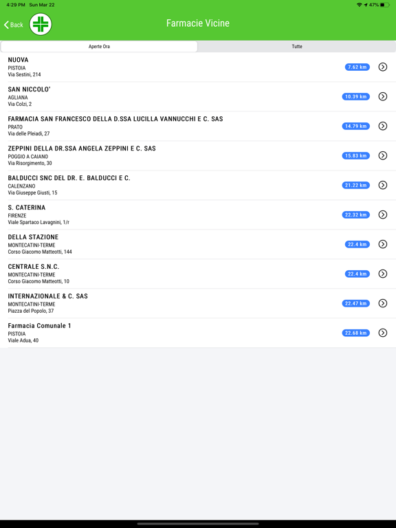 Screenshot #6 pour Cerca Farmacia