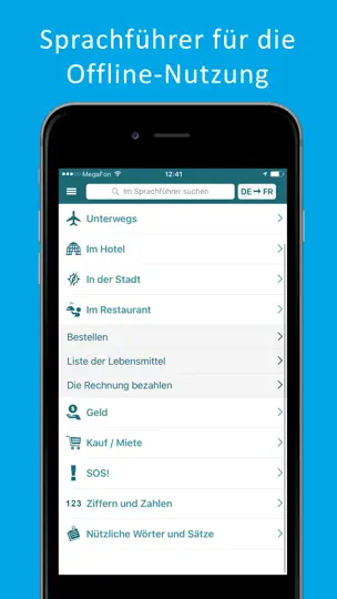 Screenshot von Übersetzer PROMT.One auf dem iPhone 4