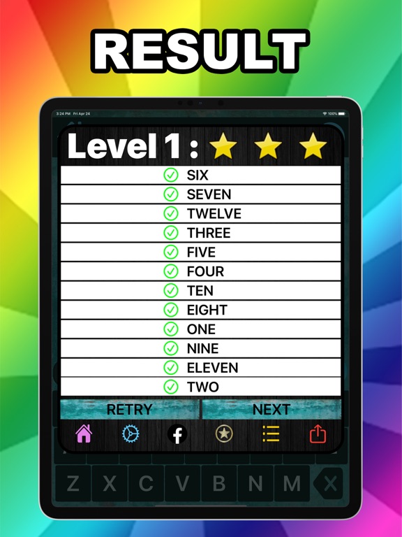 #LearnToSpell iPad screenshot