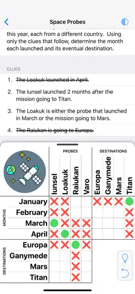 Game screenshot Logic Grid Puzzles apk