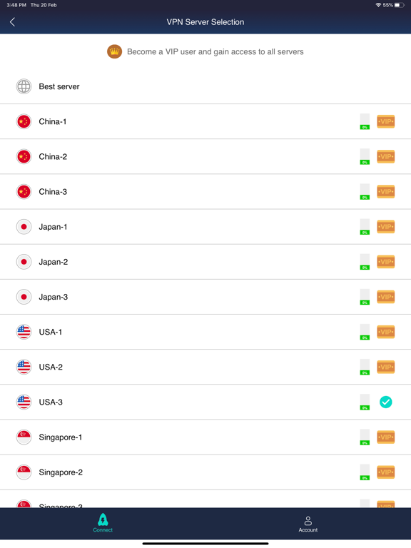 Screenshot #5 pour Asiaroutes VPN