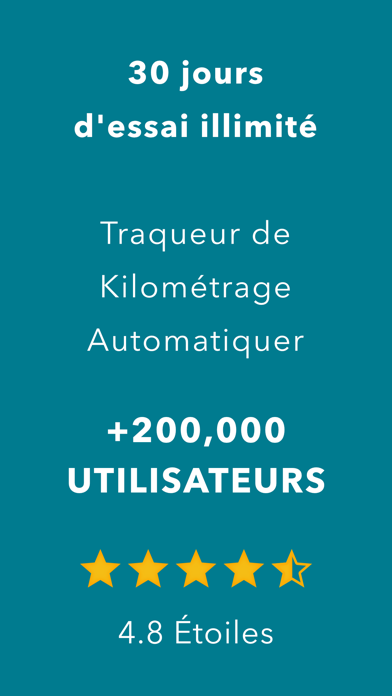 Screenshot #1 pour MileCatcher Registre pour km