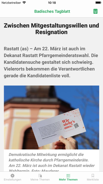 Badisches Tagblatt screenshot 3