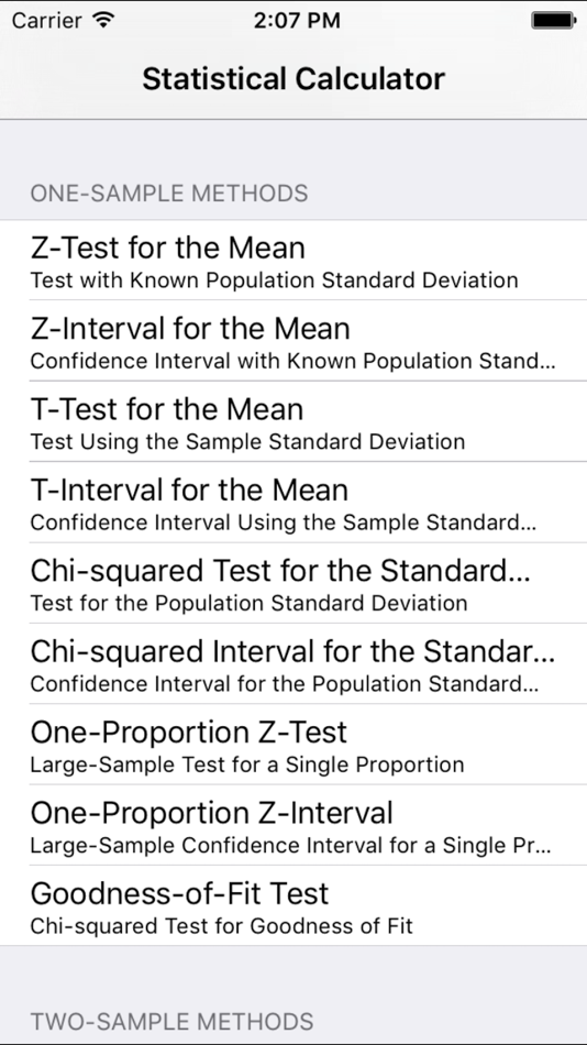 #2. StatsCalc (iOS) 由: Ulrich Hoensch