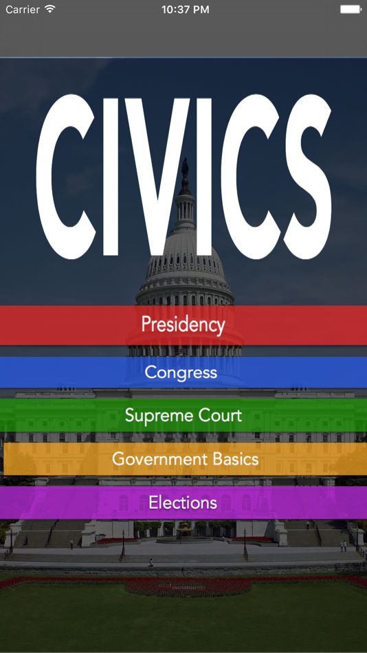#1. Civics 101 (iOS) 来自: Historycentral.com