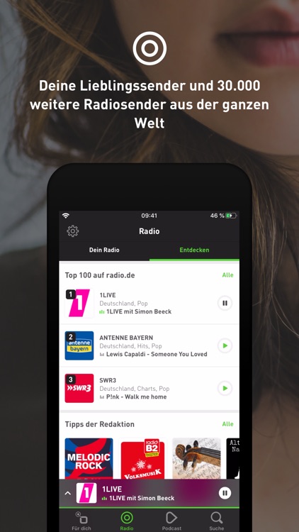 radio.de - Radio und Podcast